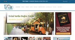 Desktop Screenshot of izmirdergisi.com